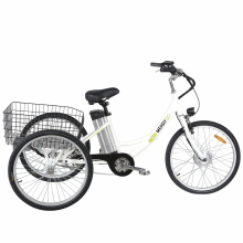 Manufacture/ Wholesale Three Wheel Cargo Shopping Tricycle Electric Bike